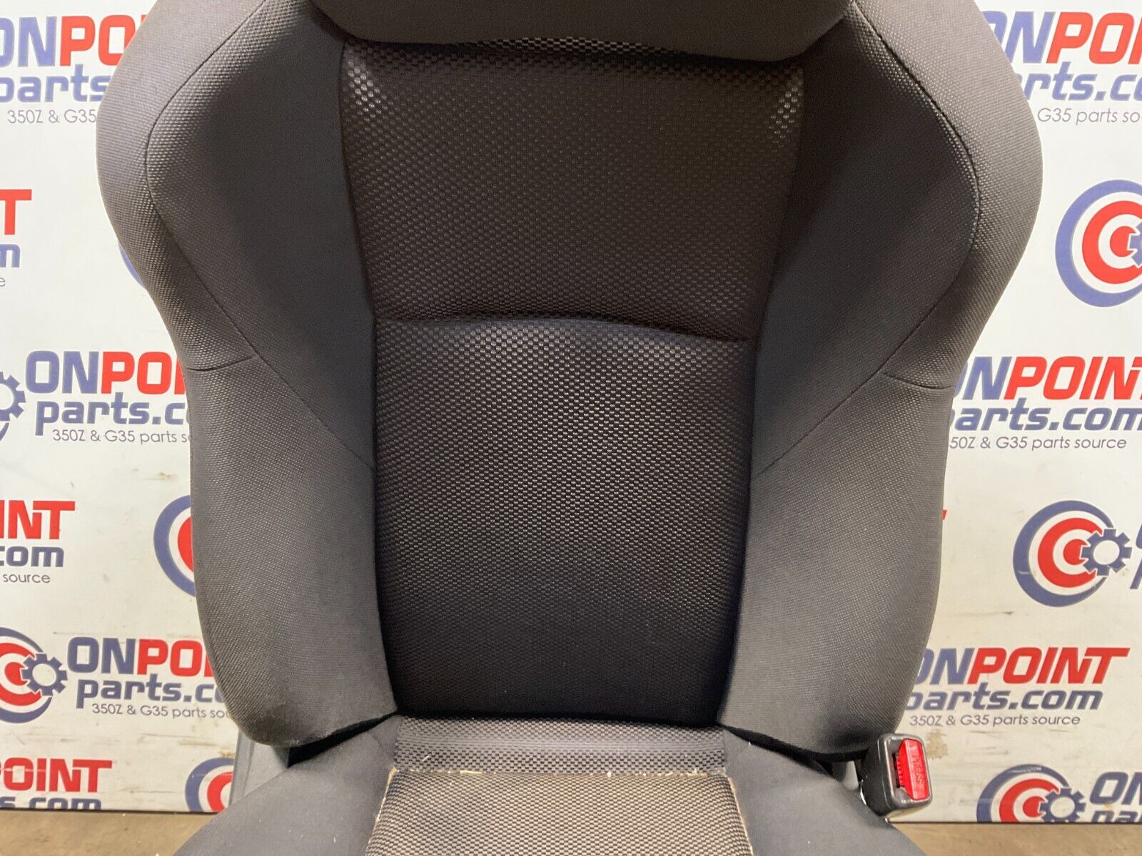 2004 Nissan 350Z Passenger Right Convertible Power Cloth Seat OEM 25BF9E9 - On Point Parts Inc