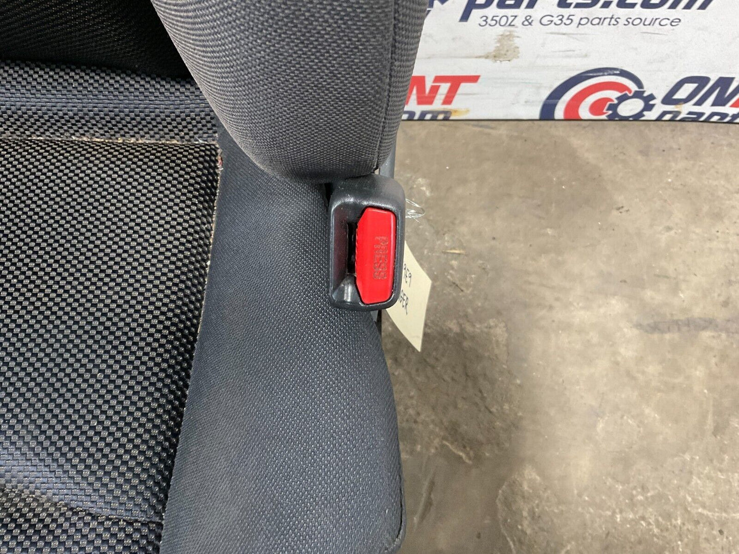 2004 Nissan 350Z Passenger Right Convertible Power Cloth Seat OEM 25BF9E9 - On Point Parts Inc