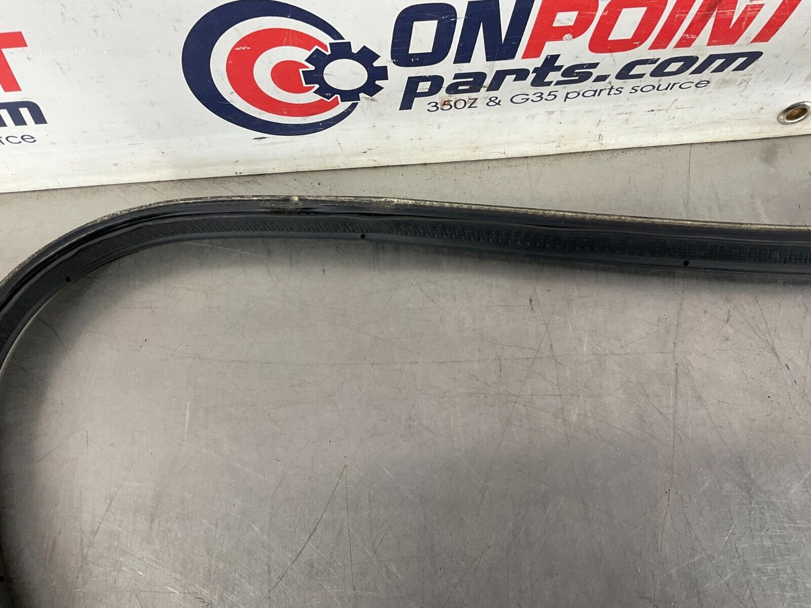 2004 Nissan 350Z Convertible Trunk Seal OEM 25BF9EI - On Point Parts Inc