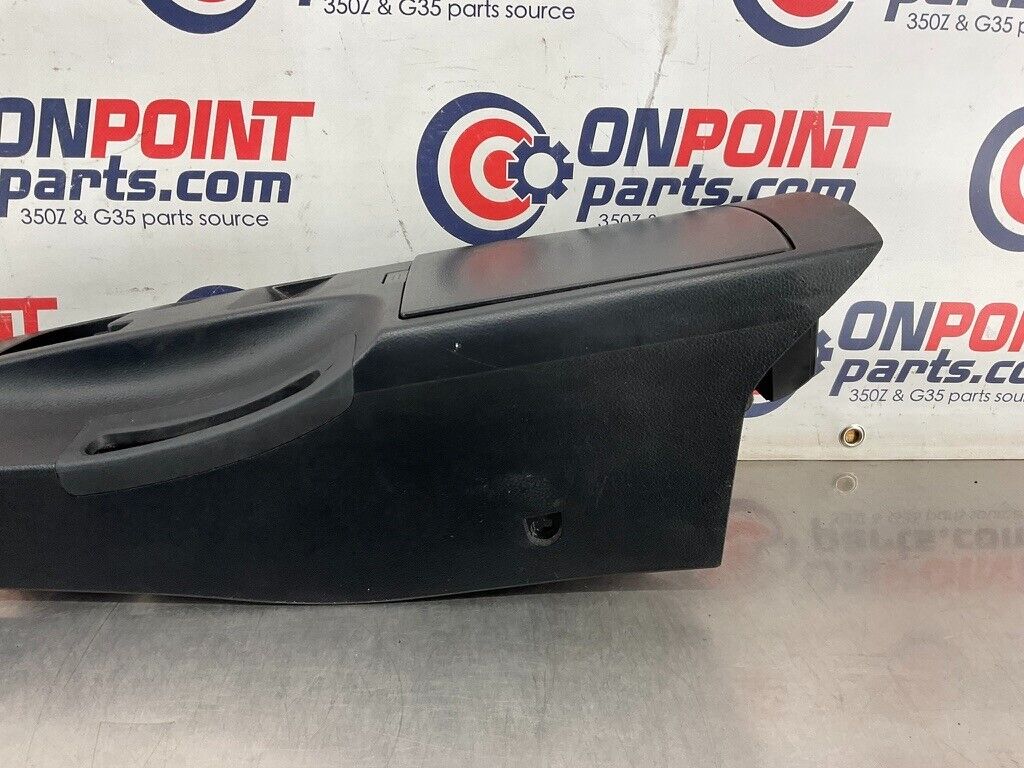 2004 Nissan 350Z Center Console with Hazard Switch and Cubby AT  OEM 25BF9E8 - On Point Parts Inc