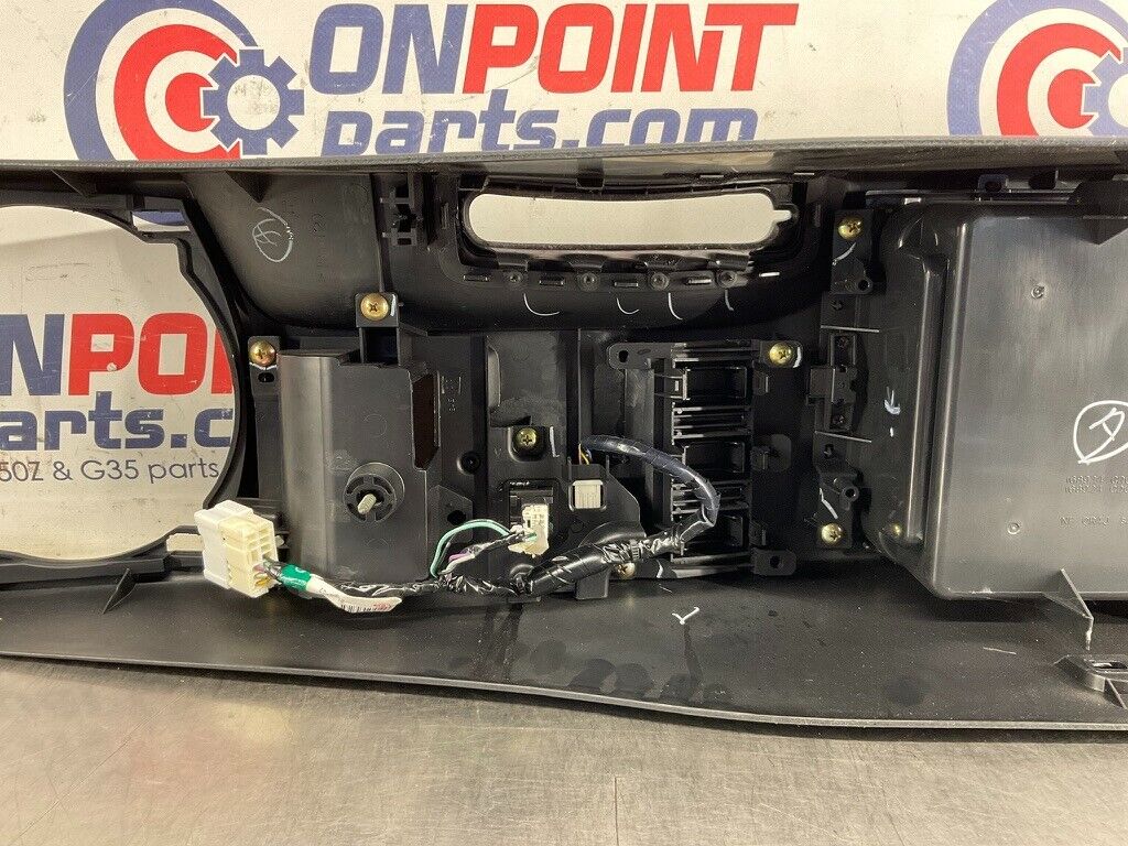 2004 Nissan 350Z Center Console with Hazard Switch and Cubby AT  OEM 25BF9E8 - On Point Parts Inc
