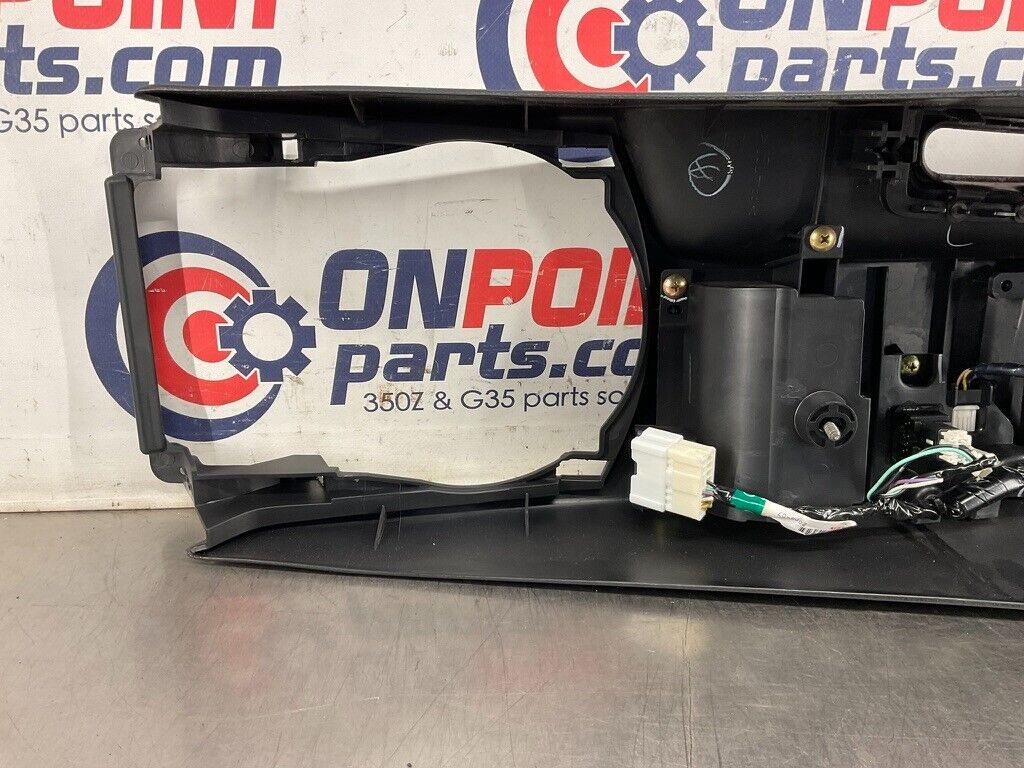 2004 Nissan 350Z Center Console with Hazard Switch and Cubby AT  OEM 25BF9E8 - On Point Parts Inc