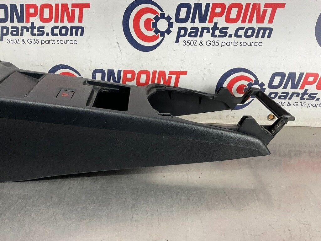 2004 Nissan 350Z Center Console with Hazard Switch and Cubby AT  OEM 25BF9E8 - On Point Parts Inc