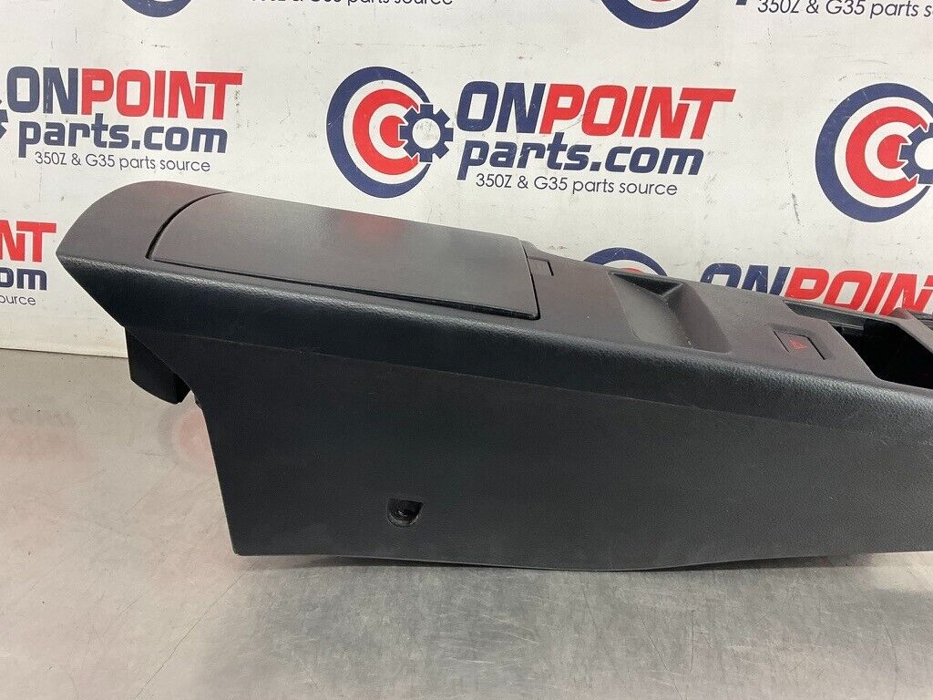 2004 Nissan 350Z Center Console with Hazard Switch and Cubby AT  OEM 25BF9E8 - On Point Parts Inc