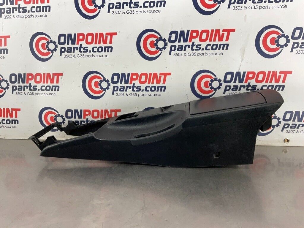 2004 Nissan 350Z Center Console with Hazard Switch and Cubby AT  OEM 25BF9E8 - On Point Parts Inc