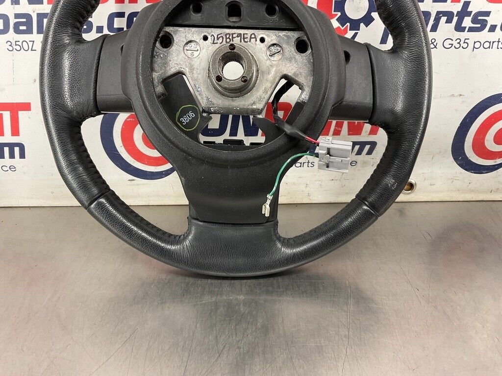 2004 Nissan 350Z Complete Leather Steering Wheel with Switches OEM 25BF9EA - On Point Parts Inc