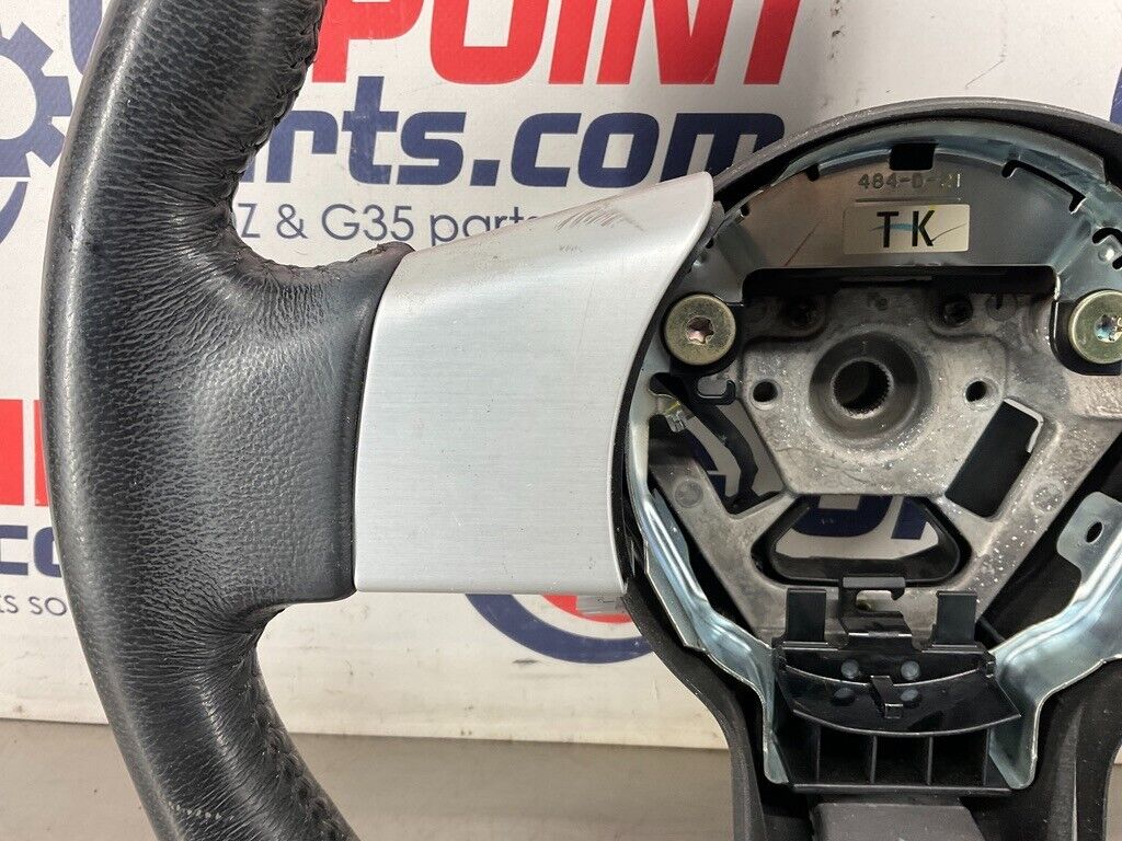 2004 Nissan 350Z Complete Leather Steering Wheel with Switches OEM 25BF9EA - On Point Parts Inc
