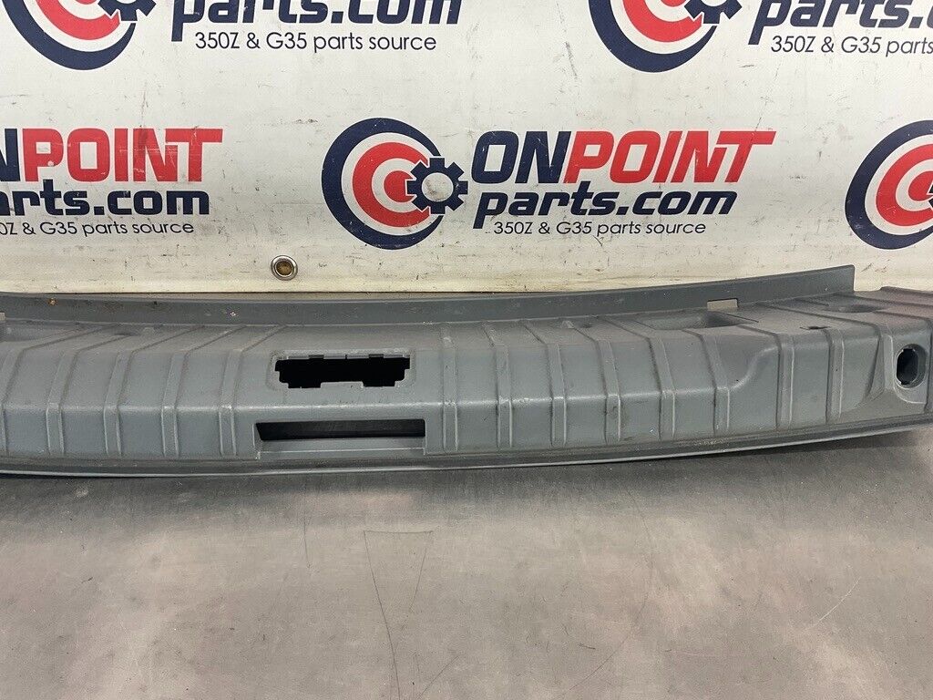 2006 BMW 330i E90 Trunk Latch Cover Trim OEM 12BF1E7 - On Point Parts Inc