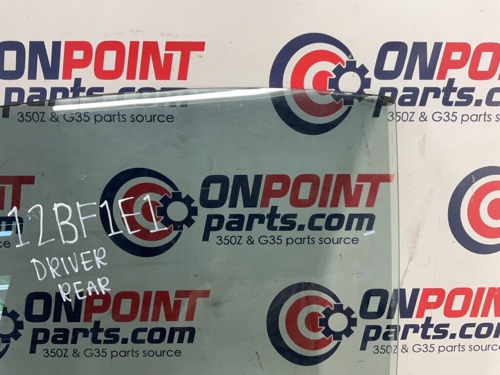 2006 BMW 330i E90 Sedan Driver Left Rear Tinted Window Glass OEM 12BF1E1 - On Point Parts Inc
