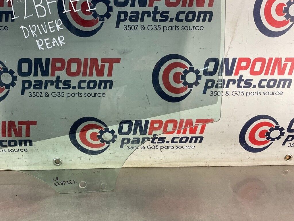 2006 BMW 330i E90 Sedan Driver Left Rear Tinted Window Glass OEM 12BF1E1 - On Point Parts Inc