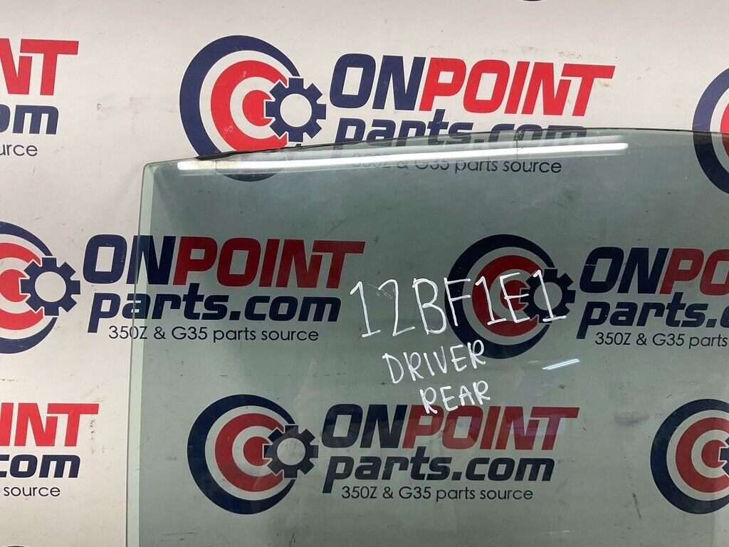2006 BMW 330i E90 Sedan Driver Left Rear Tinted Window Glass OEM 12BF1E1 - On Point Parts Inc