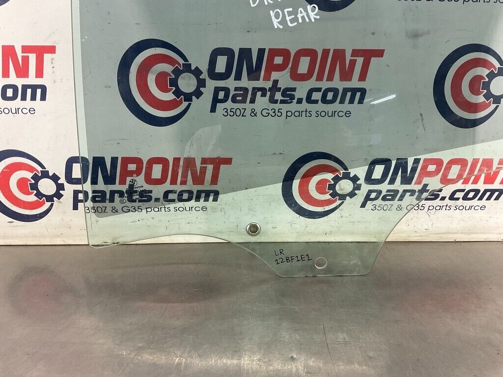 2006 BMW 330i E90 Sedan Driver Left Rear Tinted Window Glass OEM 12BF1E1 - On Point Parts Inc