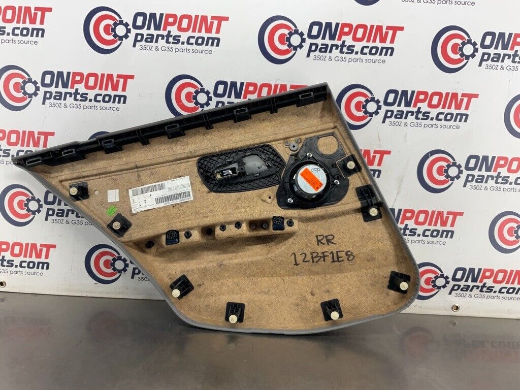 2006 BMW 330i E90 Passenger Right Rear Interior Door Panel OEM 12BF1E8 - On Point Parts Inc