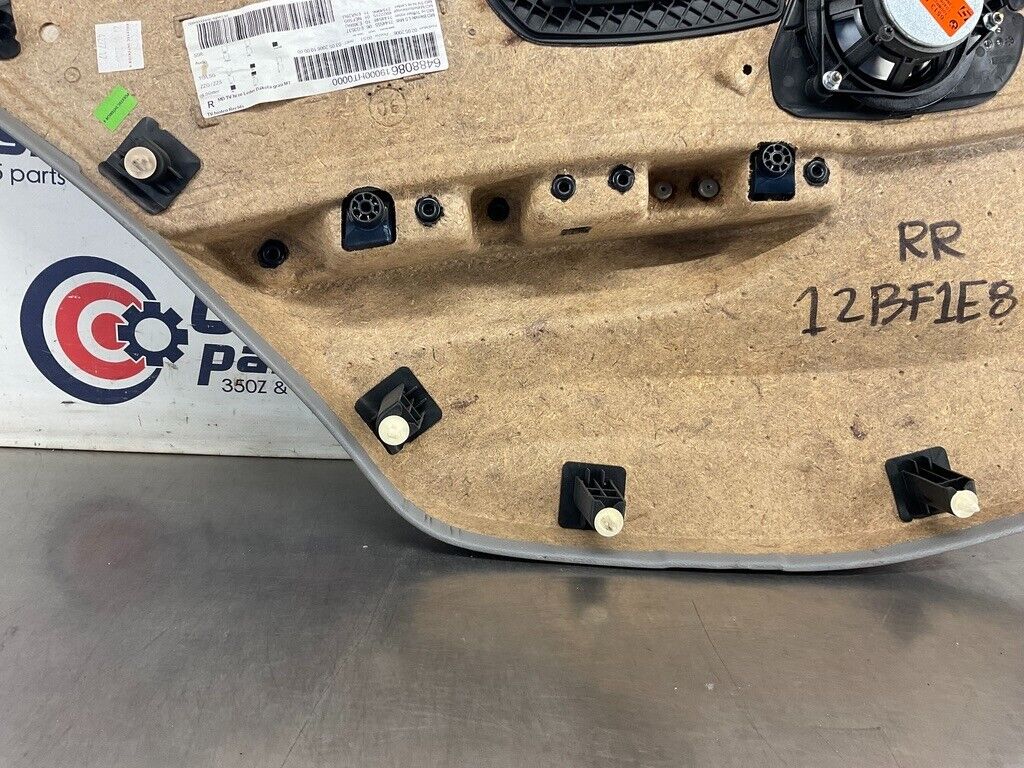 2006 BMW 330i E90 Passenger Right Rear Interior Door Panel OEM 12BF1E8 - On Point Parts Inc