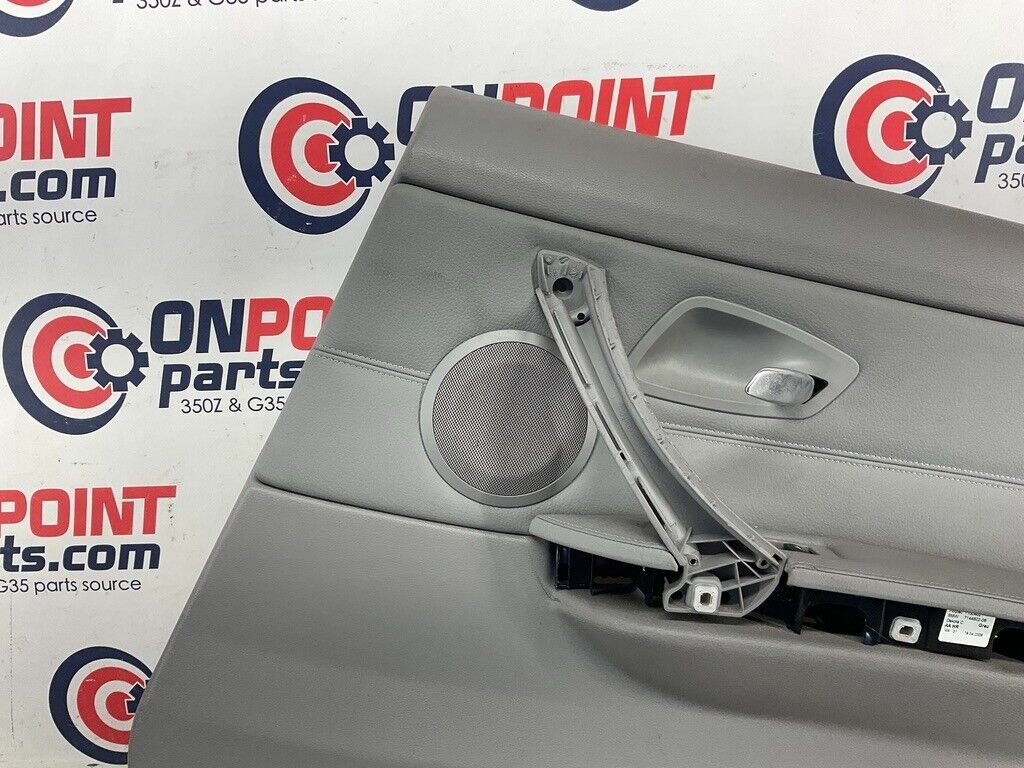 2006 BMW 330i E90 Passenger Right Rear Interior Door Panel OEM 12BF1E8 - On Point Parts Inc