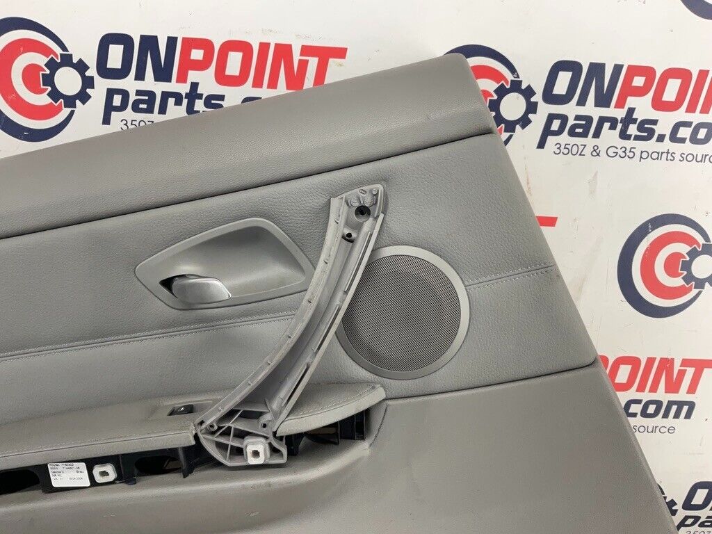 2006 BMW 330i E90 Driver Left Rear Interior Door Panel OEM 12BF1E8 - On Point Parts Inc