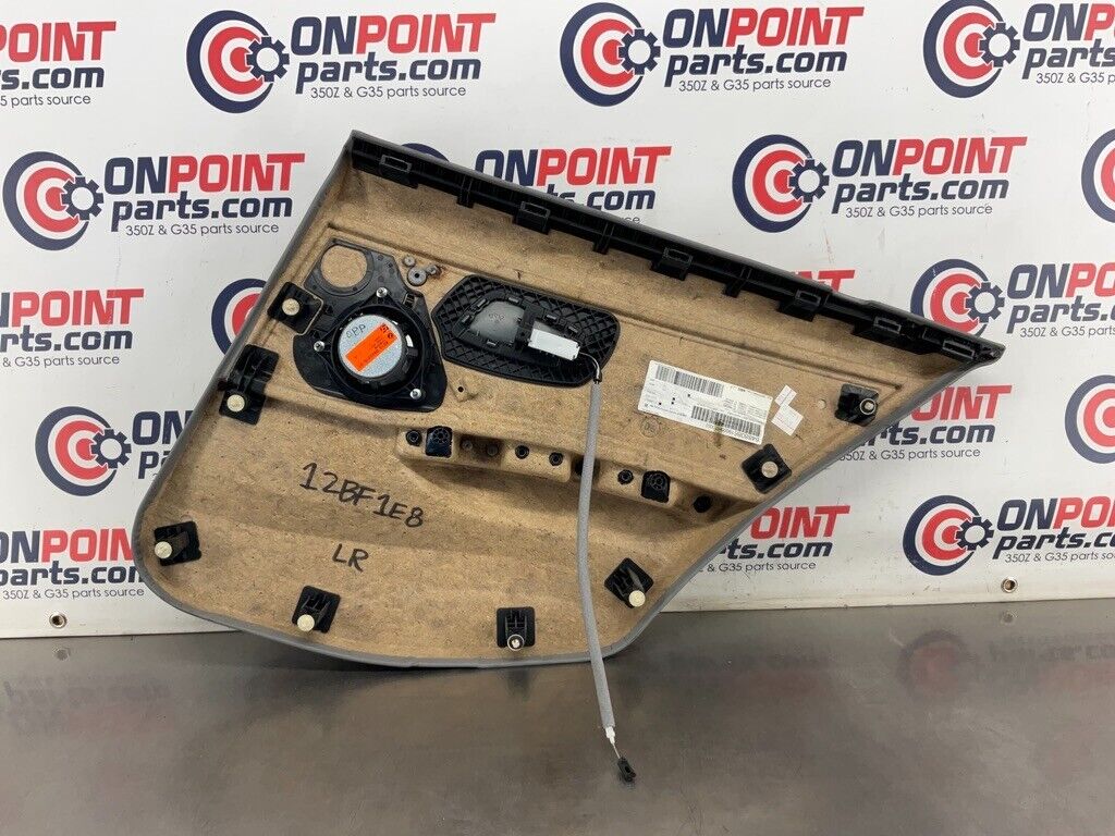 2006 BMW 330i E90 Driver Left Rear Interior Door Panel OEM 12BF1E8 - On Point Parts Inc
