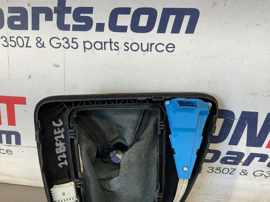 2006 BMW 330i E90 Sedan Automatic Gear Shifter Boot Bezel Trim OEM 12BF1EC - On Point Parts Inc