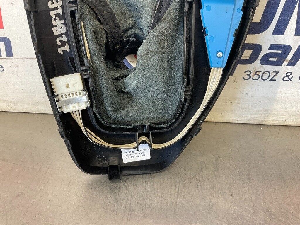 2006 BMW 330i E90 Sedan Automatic Gear Shifter Boot Bezel Trim OEM 12BF1EC - On Point Parts Inc