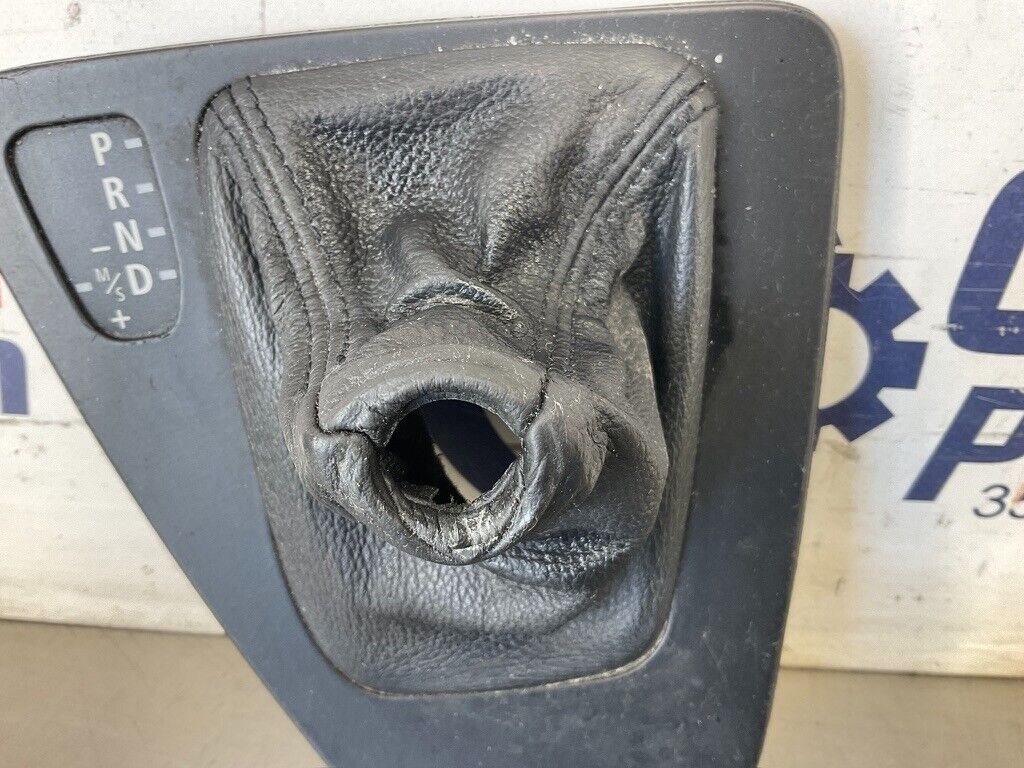2006 BMW 330i E90 Sedan Automatic Gear Shifter Boot Bezel Trim OEM 12BF1EC - On Point Parts Inc
