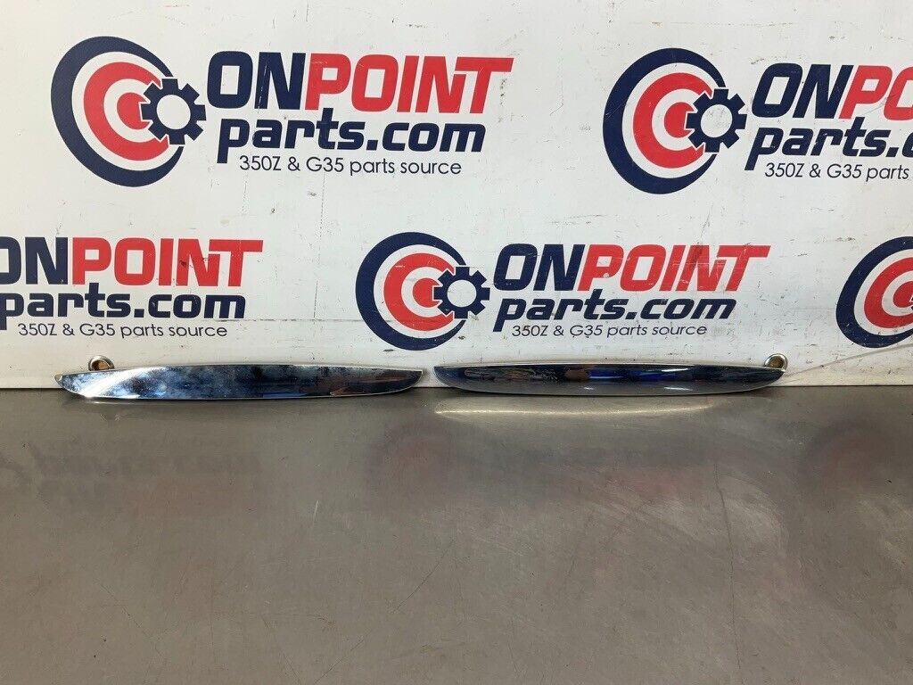 2006 BMW 330i E90 Sedan Hood Chrome Trim OEM 12BF1EC - On Point Parts Inc