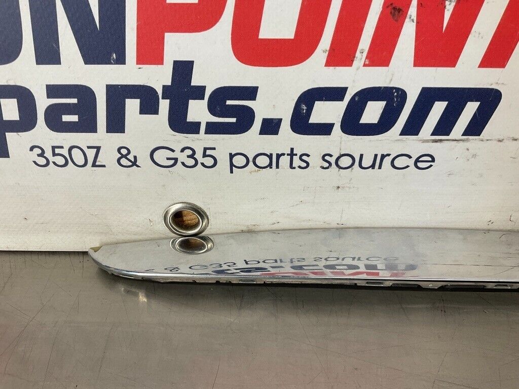 2006 BMW 330i E90 Sedan Hood Chrome Trim OEM 12BF1EC - On Point Parts Inc