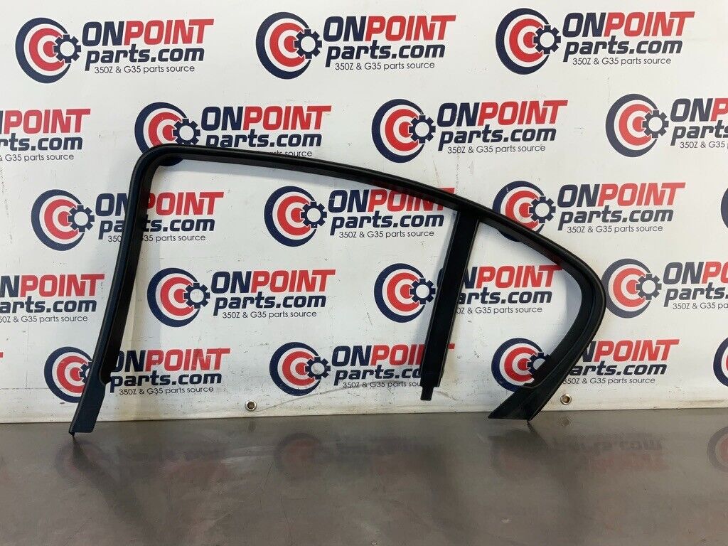 2006 BMW E90 Passenger Right Rear Interior Door Window Frame OEM 12BF1E7 - On Point Parts Inc