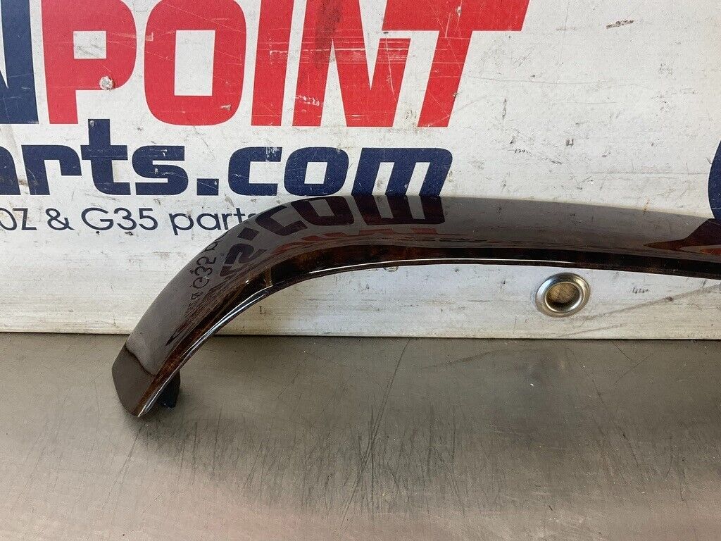 2006 BMW E90 Passenger Right Rear Wood Grain Door Panel Trim Walnut OEM 12BF1EE - On Point Parts Inc