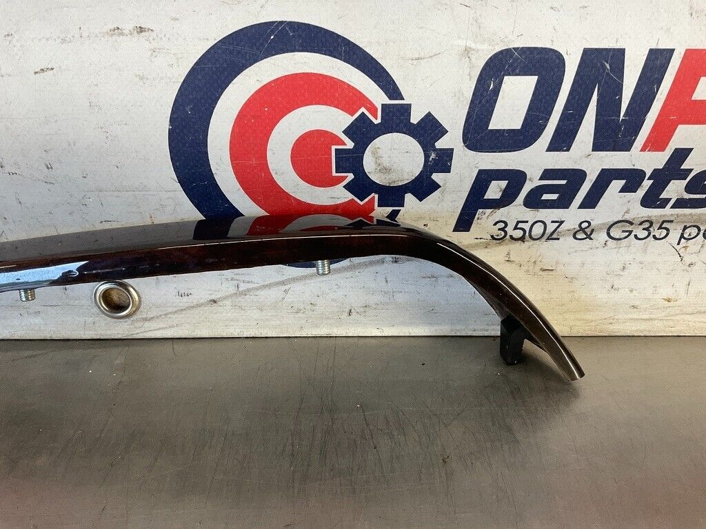 2006 BMW E90 Passenger Right Rear Wood Grain Door Panel Trim Walnut OEM 12BF1EE - On Point Parts Inc