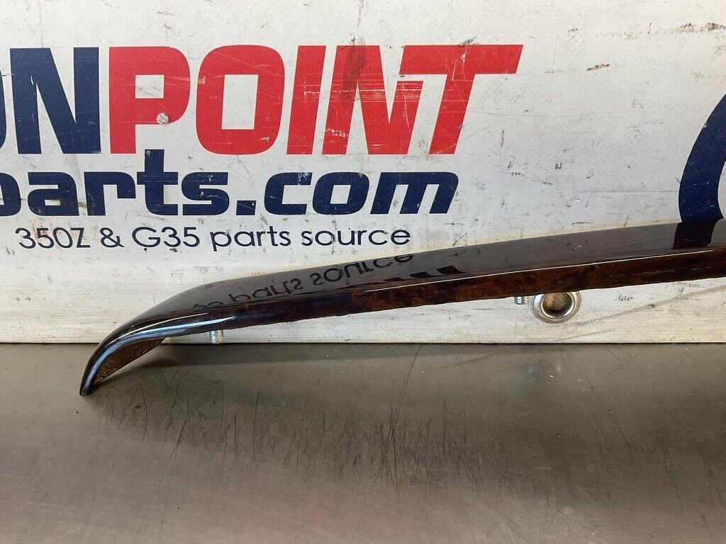 2006 BMW E90 Passenger Right Rear Wood Grain Door Panel Trim Walnut OEM 12BF1EE - On Point Parts Inc