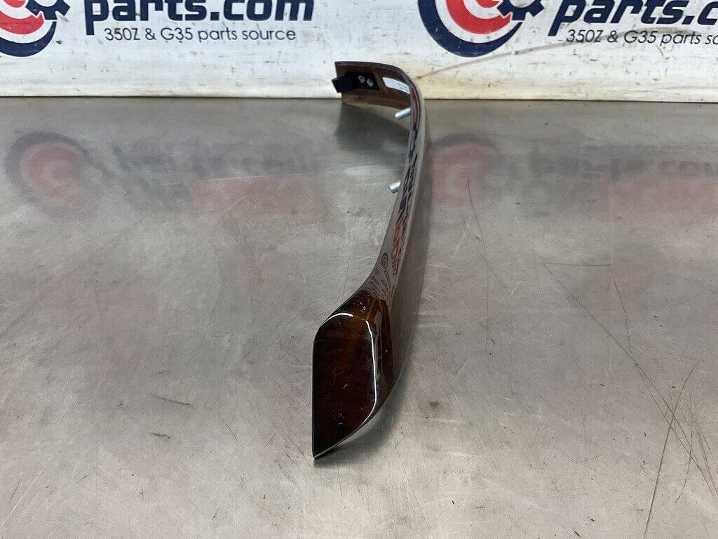 2006 BMW E90 Passenger Right Rear Wood Grain Door Panel Trim Walnut OEM 12BF1EE - On Point Parts Inc