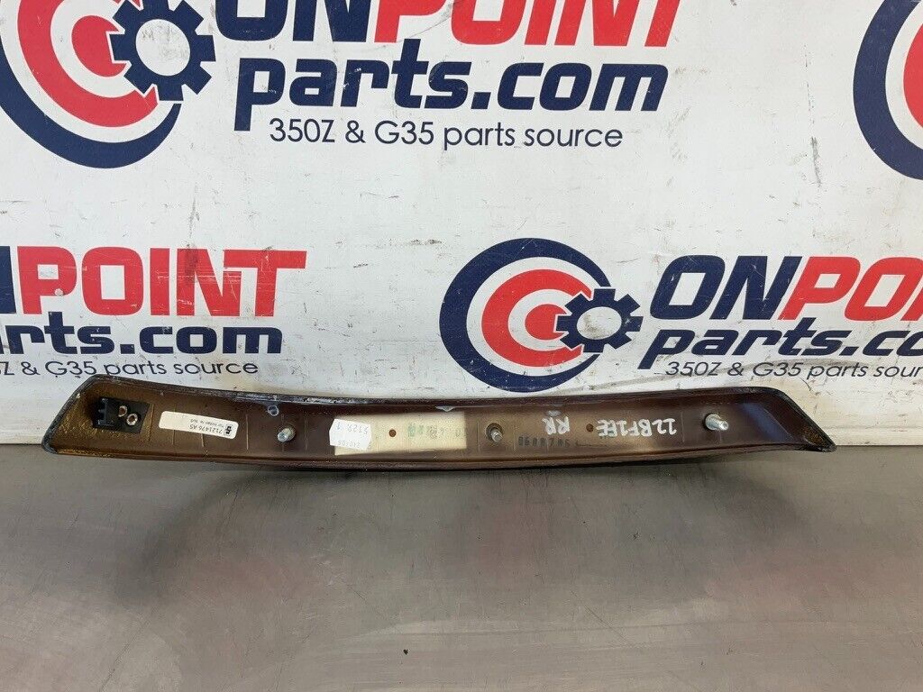 2006 BMW E90 Passenger Right Rear Wood Grain Door Panel Trim Walnut OEM 12BF1EE - On Point Parts Inc
