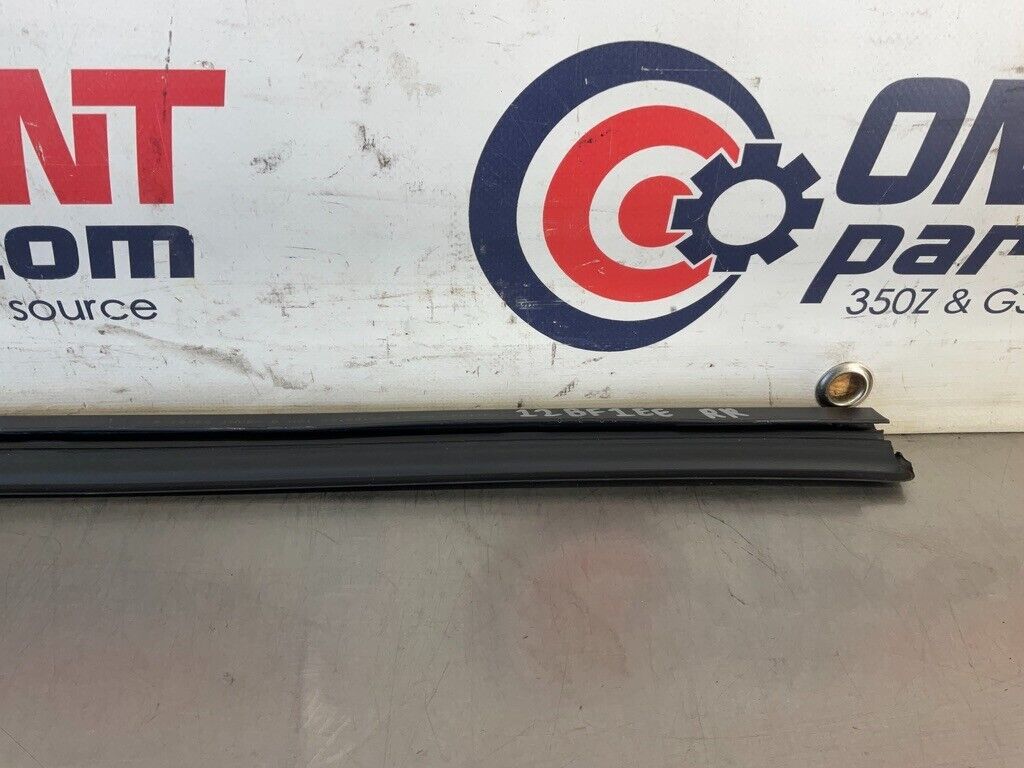 2006 BMW 330i E90 Sedan Passenger Right Rear Window Weatherstrip OEM 12BF1EE - On Point Parts Inc