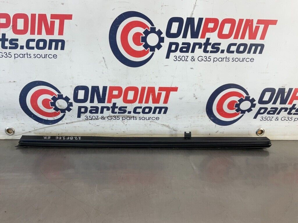 2006 BMW 330i E90 Sedan Passenger Right Rear Window Weatherstrip OEM 12BF1EE - On Point Parts Inc