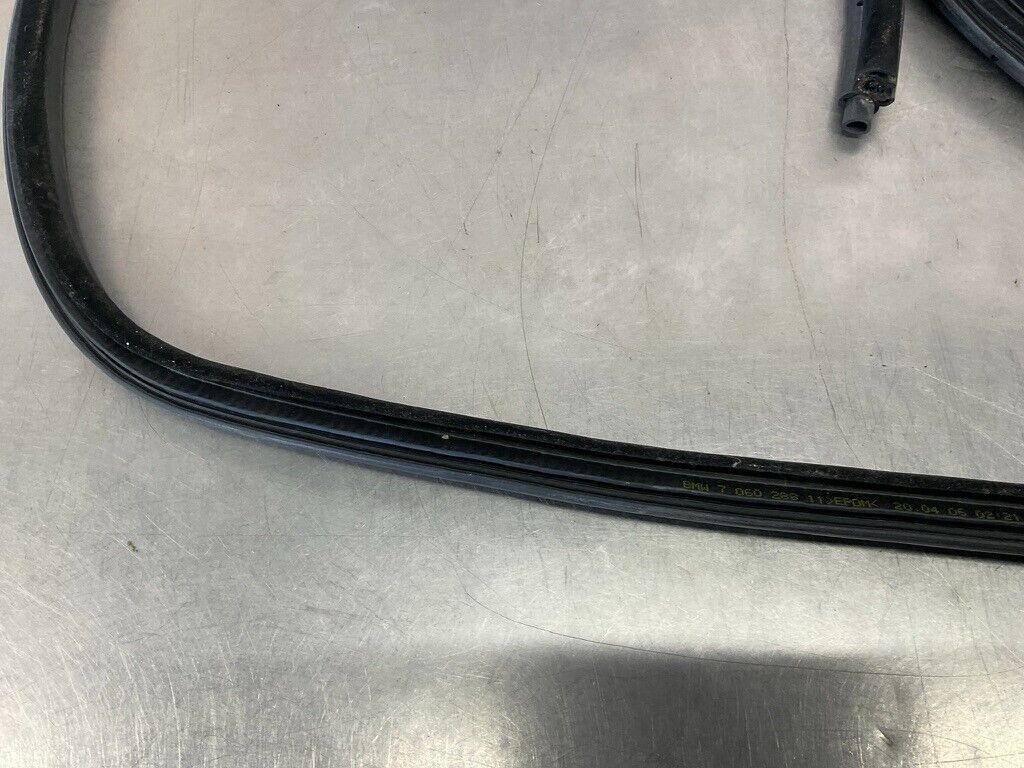 2006 BMW 330i E90 Sedan Passenger Right Rear Inner Door Seal OEM 12BF1EE - On Point Parts Inc
