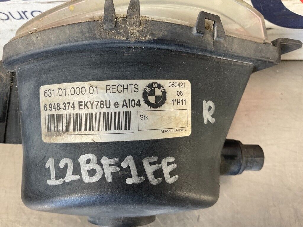 2006 BMW 330i E90 Sedan Passenger Right Front Bumper Fog Light OEM 12BF1EE - On Point Parts Inc