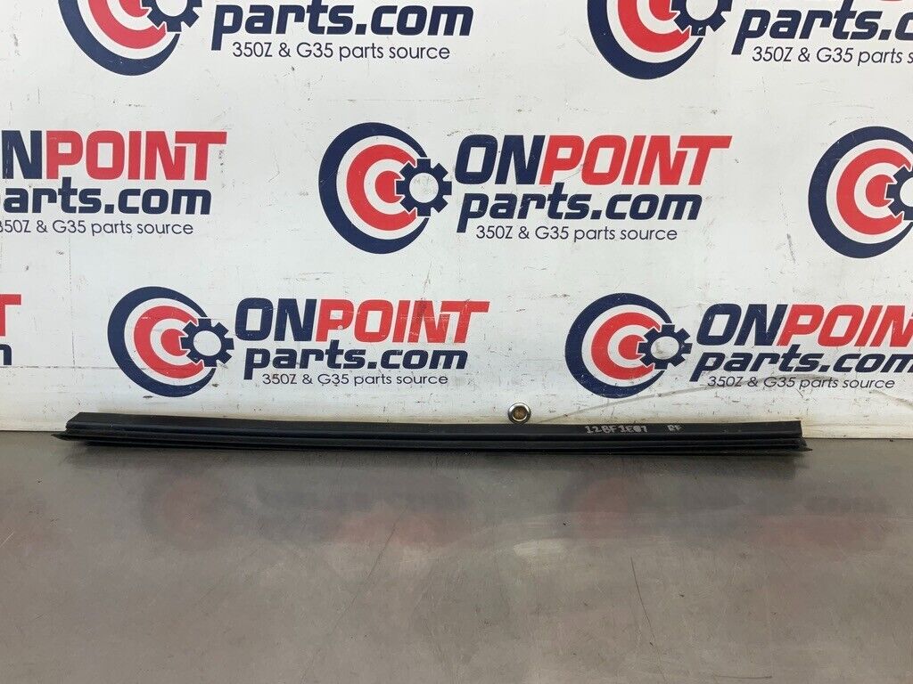 2006 BMW 330i E90 Sedan Passenger Right Front Window Weatherstrip OEM 12BF1E7 - On Point Parts Inc