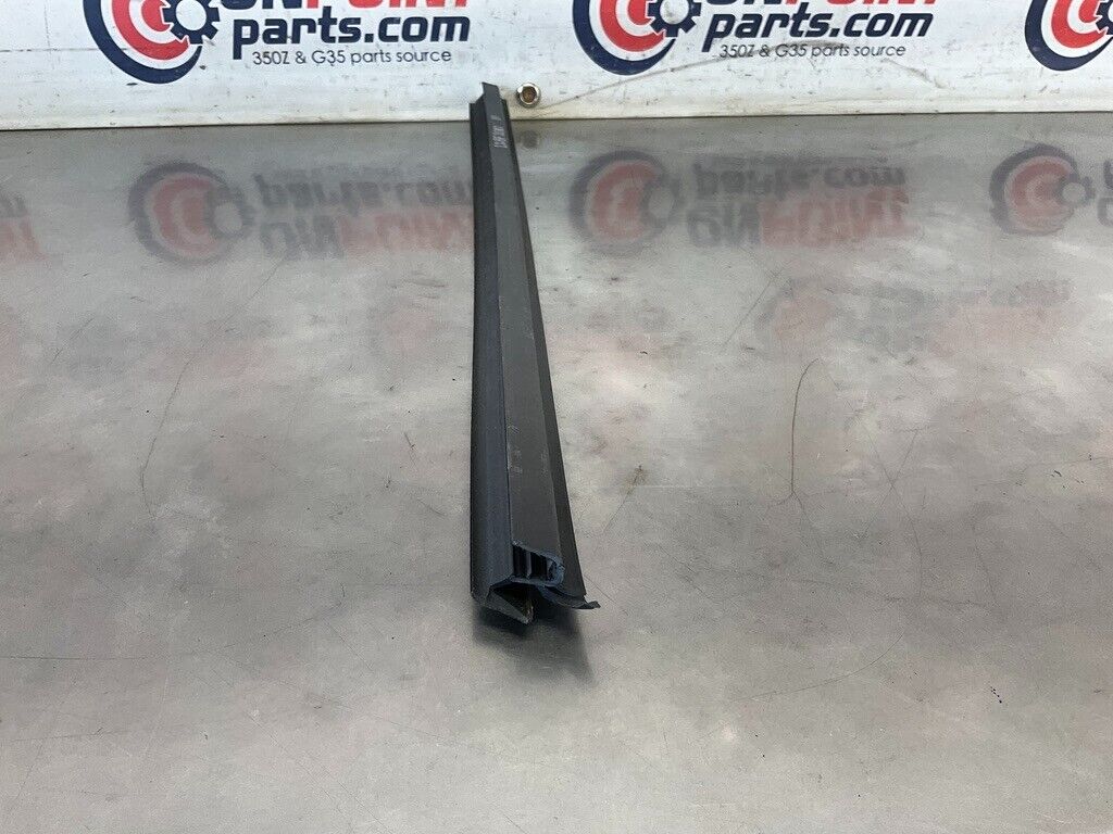 2006 BMW 330i E90 Sedan Passenger Right Front Window Weatherstrip OEM 12BF1E7 - On Point Parts Inc