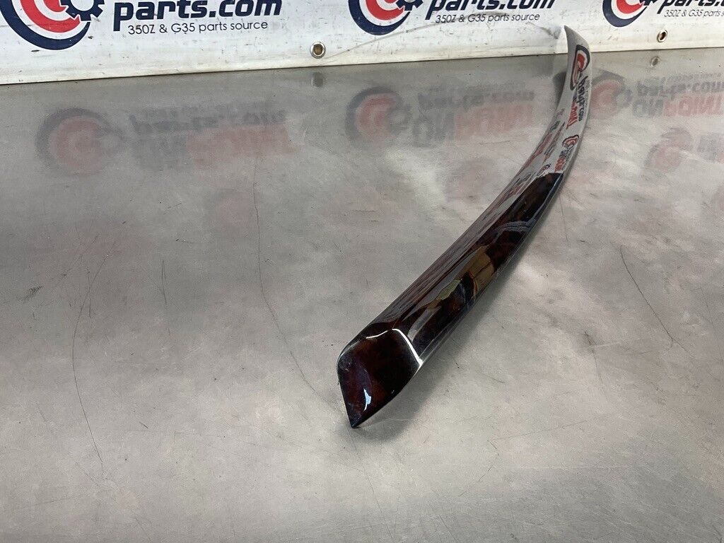 2006 BMW 330i E90 Passenger Right Front Wood Grain Door Panel Trim OEM 12BF1E7 - On Point Parts Inc