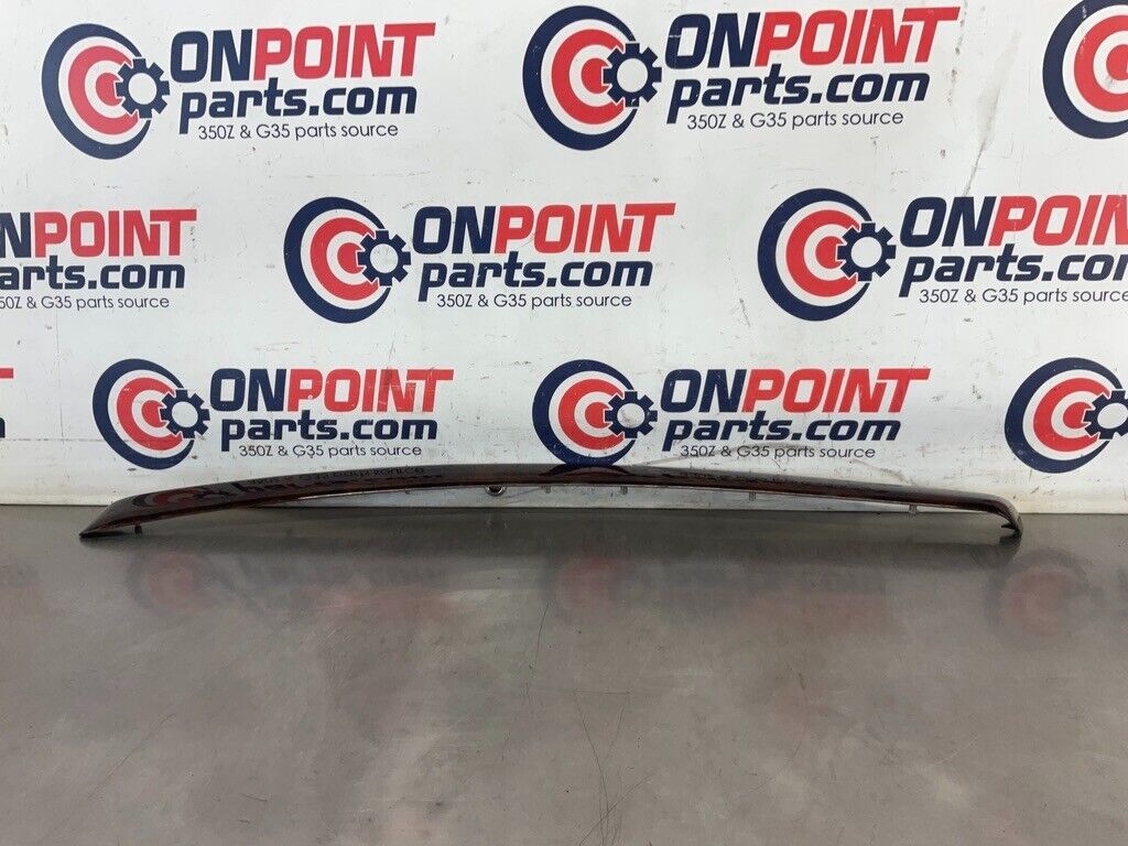 2006 BMW 330i E90 Passenger Right Front Wood Grain Door Panel Trim OEM 12BF1E7 - On Point Parts Inc