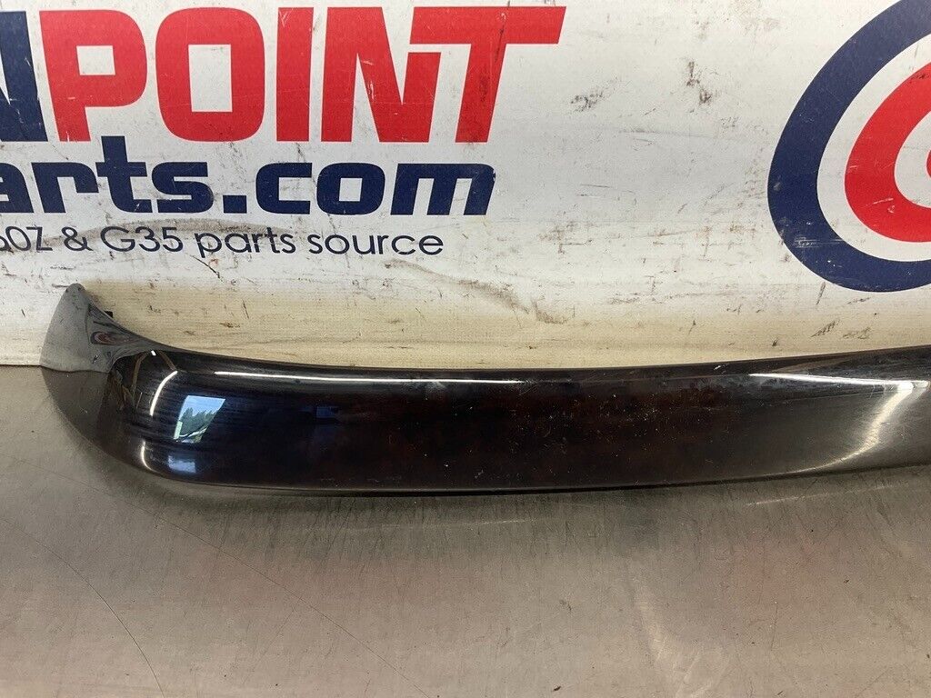 2006 BMW 330i E90 Sedan Driver Left Rear Wood Door Panel Trim OEM 12BF1EA - On Point Parts Inc