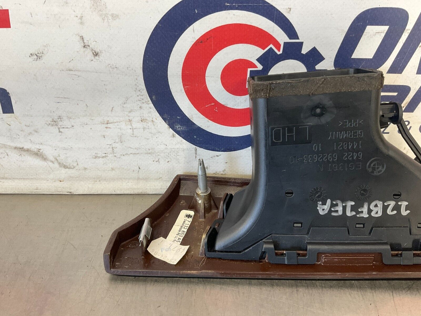 2006 BMW 330i E90 Driver Left Wood Grain Dash Vent OEM 12BF1EA - On Point Parts Inc