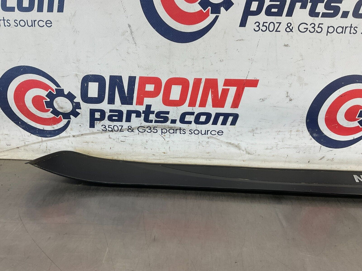 2006 BMW 330i E90 Sedan Driver Left Front Door Threshold Kick Plate OEM 12BF1E7 - On Point Parts Inc