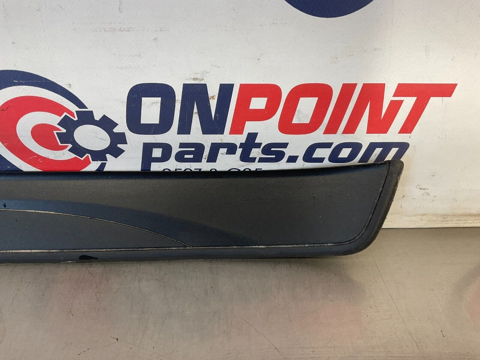 2006 BMW 330i E90 Sedan Driver Left Front Door Threshold Kick Plate OEM 12BF1E7 - On Point Parts Inc
