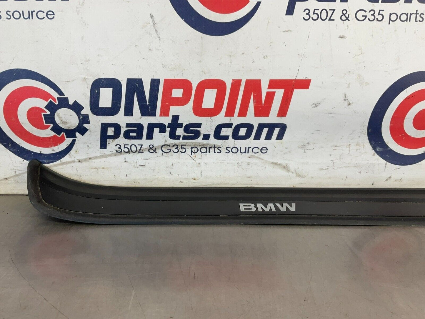 2006 BMW 330i E90 Sedan Driver Left Front Door Threshold Kick Plate OEM 12BF1E7 - On Point Parts Inc