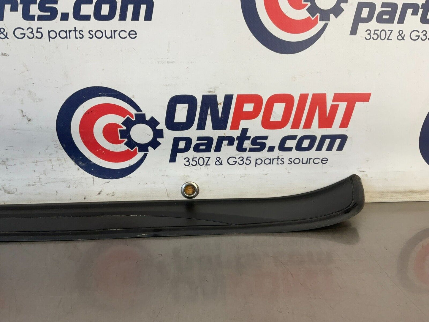 2006 BMW 330i E90 Sedan Driver Left Front Door Threshold Kick Plate OEM 12BF1E7 - On Point Parts Inc