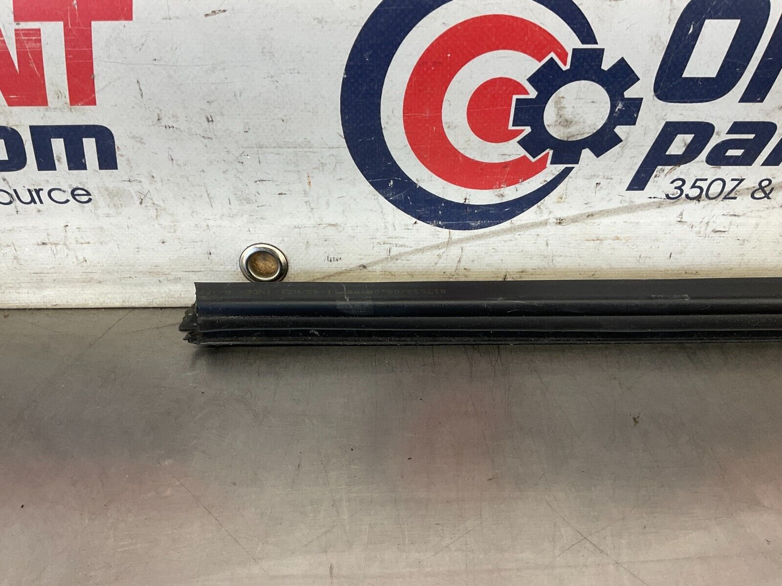 2006 BMW 330i E90 Sedan Driver Left Front Window Weatherstrip OEM 12BF1E7 - On Point Parts Inc