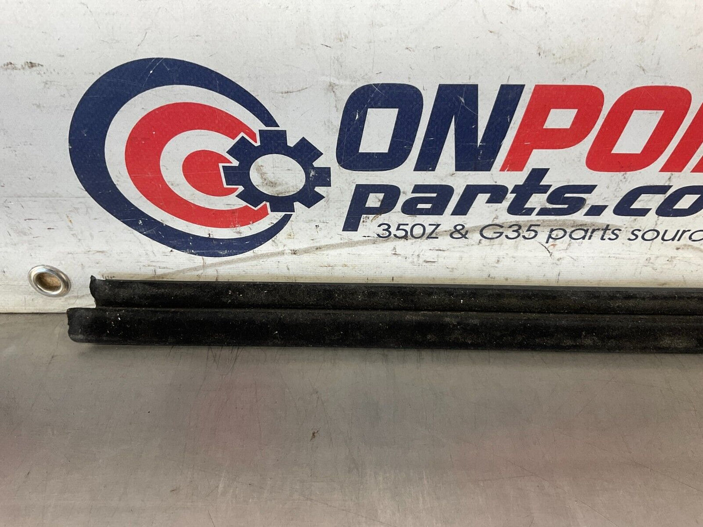2006 BMW 330i E90 Sedan Driver Left Front Window Weatherstrip OEM 12BF1E7 - On Point Parts Inc