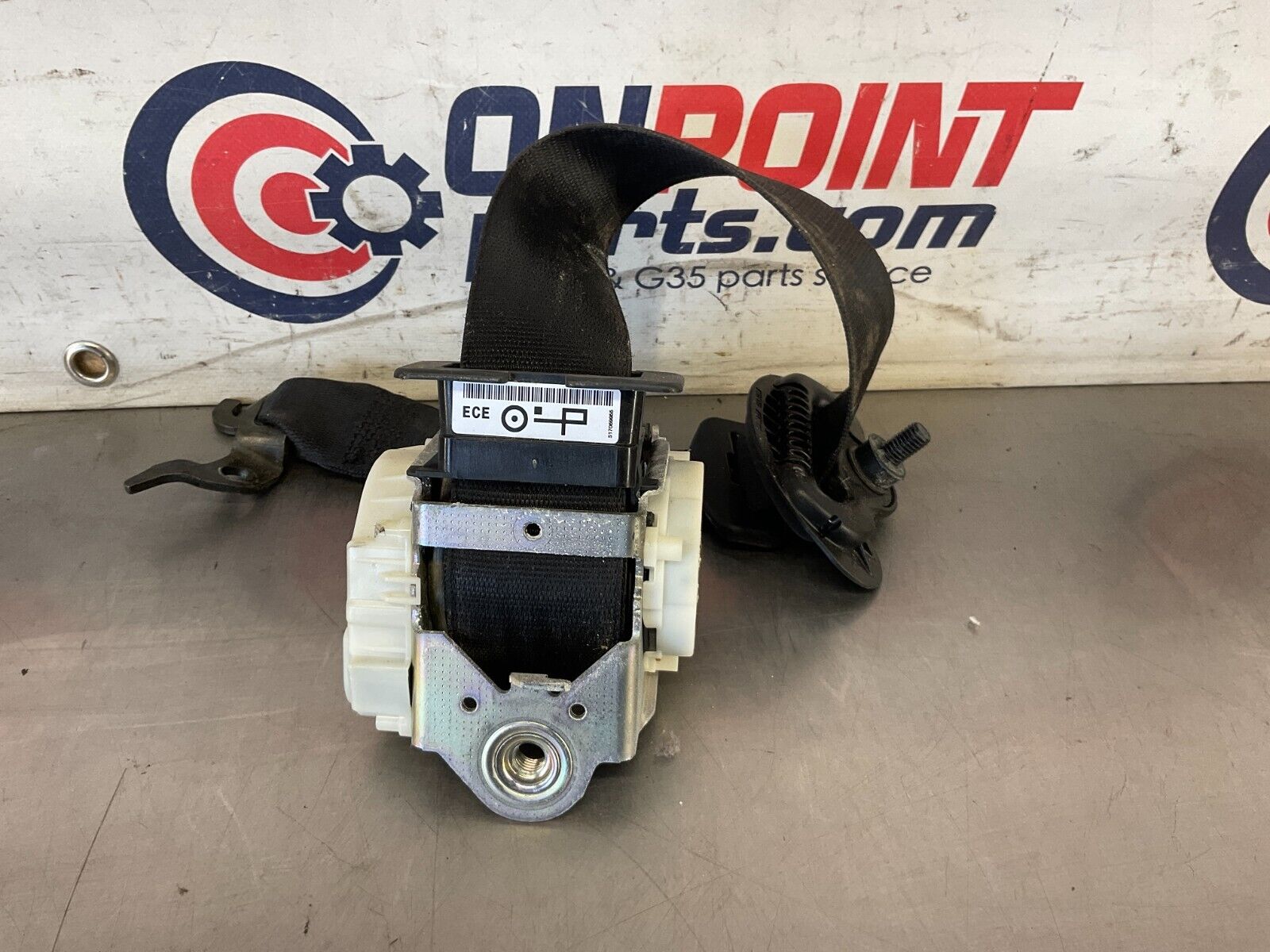 2006 BMW 330i E90 Driver Left Front Seat Belt Retractor Tensioner OEM 12BF1EA - On Point Parts Inc