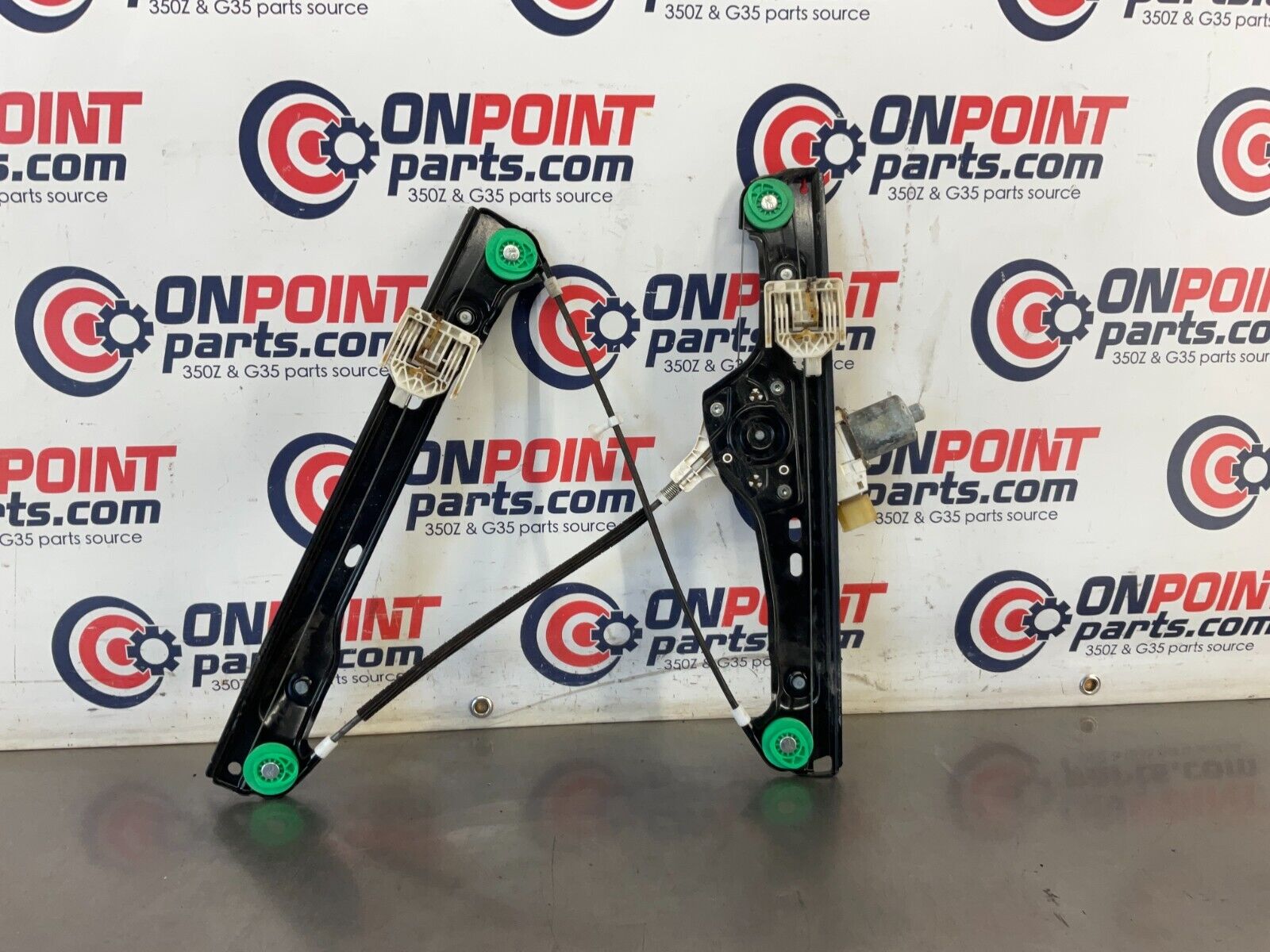 2006 BMW 330i E90 Sedan Driver Left Front Window Regulator Motor OEM 12BF1EA - On Point Parts Inc